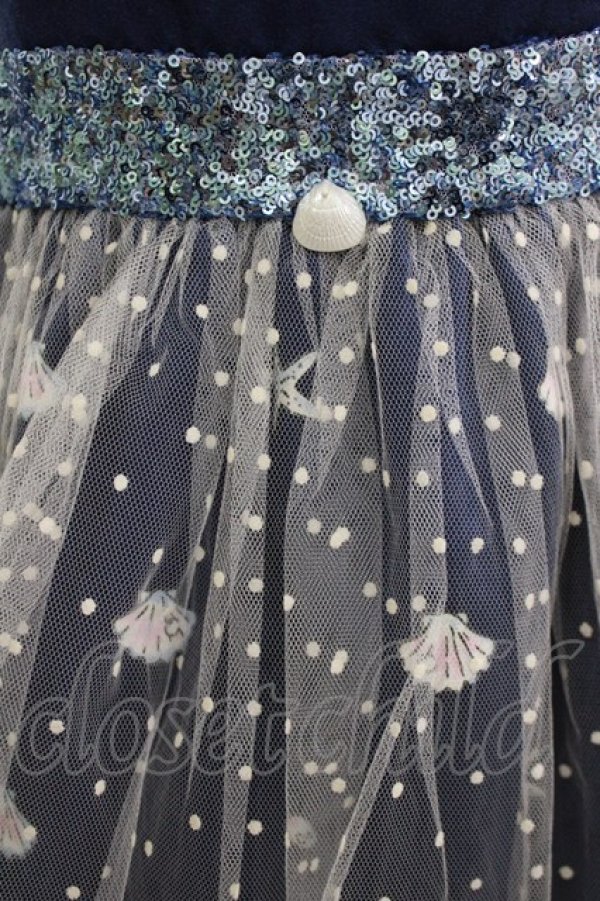 画像4: MILK / アリエルドレス  ディープseaシェル H-26-03-07-040-ML-OP-KB-ZH (4)