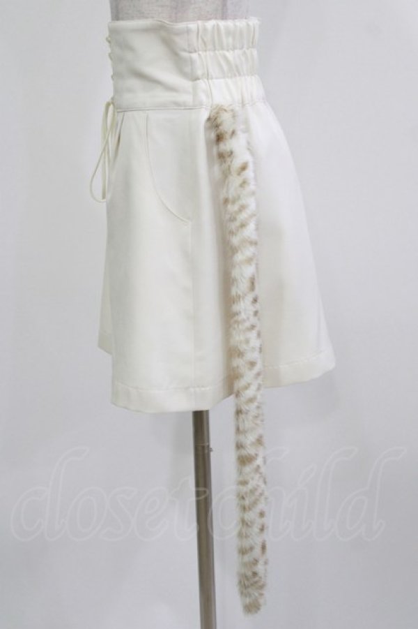 画像2: MILK / Cat tailスカート  ホワイト H-26-03-07-045-ML-SK-KB-ZH (2)