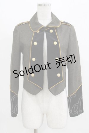 画像: MILK / Ladyナポレオンジャケット  カーキ H-26-03-07-048-ML-JA-KB-ZH