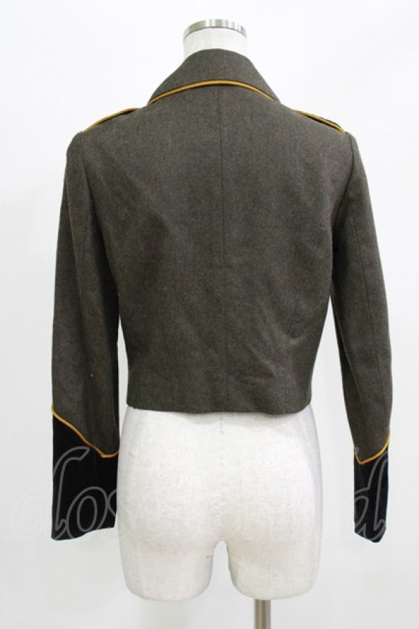 画像3: MILK / Ladyナポレオンジャケット  カーキ H-26-03-07-048-ML-JA-KB-ZH (3)