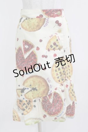 画像: MILK / タルトラップスカート  ベイクドクリーム H-26-03-07-050-ML-SK-KB-ZH