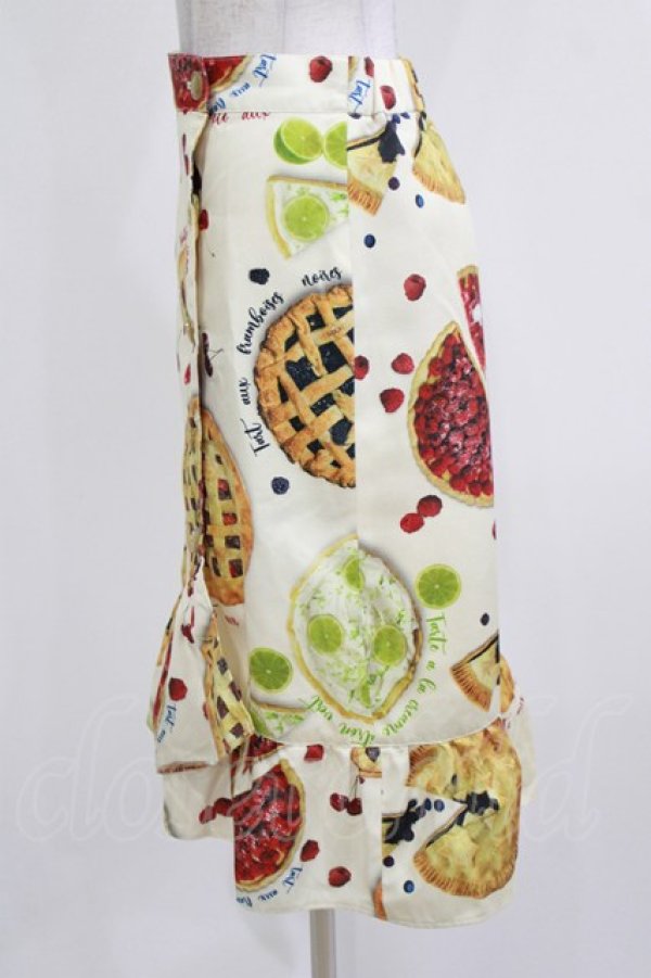 画像2: MILK / タルトラップスカート  ベイクドクリーム H-26-03-07-050-ML-SK-KB-ZH (2)