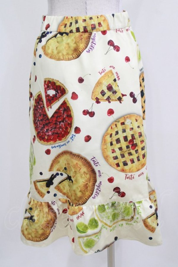 画像3: MILK / タルトラップスカート  ベイクドクリーム H-26-03-07-050-ML-SK-KB-ZH (3)