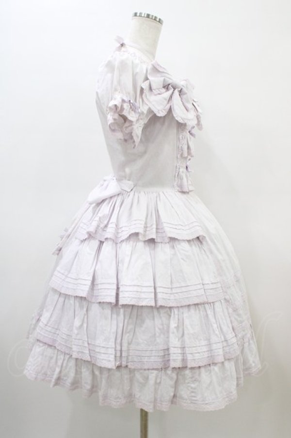 画像3: Angelic Pretty / プリンセスフリルワンピース Free ラベンダー H-26-03-07-1022-AP-OP-NS-ZH (3)