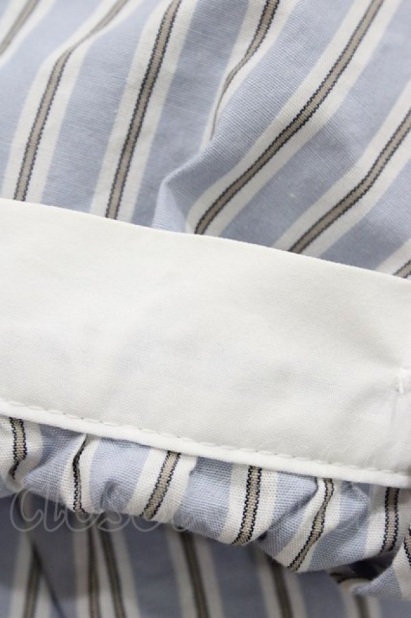 画像5: axes femme POETIQUE / ナポレオンデザインワンピース M サックス H-26-03-07-1024-AX-OP-NS-ZH (5)