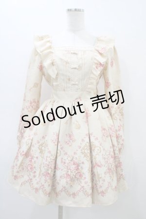 画像: LIZ LISA / 鍵プリントワンピース Free 生成り H-26-03-07-1030-LO-OP-NS-ZH