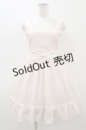 画像: DearMyLove / はしごレースジャンパースカート M ピンク H-26-03-07-1043-EL-OP-NS-ZH