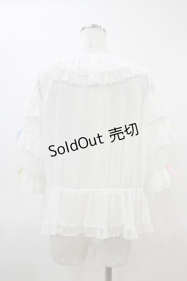 画像2: Angelic Pretty / Sugar Decorationブラウス Free シロ H-26-03-07-1007-AP-BL-NS-ZH (2)
