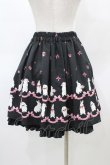 画像2: Ank Rouge / FluffyBunnyツインリボンスカート M ブラック H-26-03-07-1050-CA-SK-NS-ZH (2)