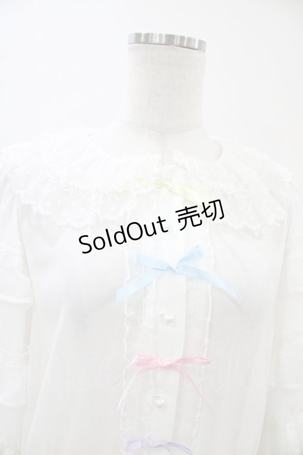 画像4: Angelic Pretty / Sugar Decorationブラウス Free シロ H-26-03-07-1007-AP-BL-NS-ZH (4)