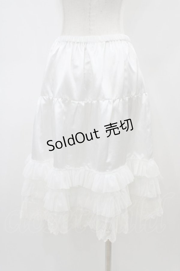 画像2: BABY,THE STARS SHINE BRIGHT / レースフリルペチコート Free 白 H-26-03-07-1052-BA-SK-NS-ZH (2)