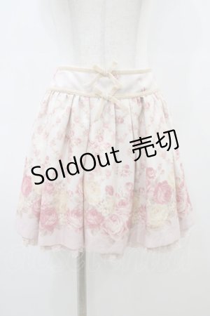 画像: LIZ LISA / クロス花柄スカパン Free ピンク H-26-03-07-1056-LO-PA-NS-ZH