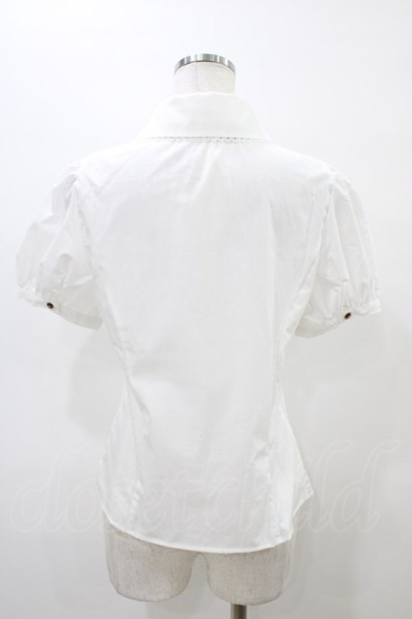 画像2: Kurumi Collaboration / マリンアカデミアブラウス M 白/生成り H-26-03-07-1060-GO-BL-NS-ZH (2)