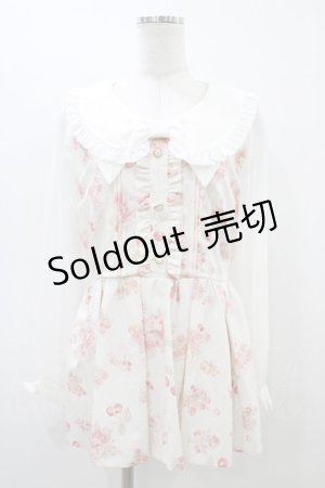 画像: LIZ LISA / キャットチェリートップス Free 白 H-26-03-07-1061-LO-TO-NS-ZH