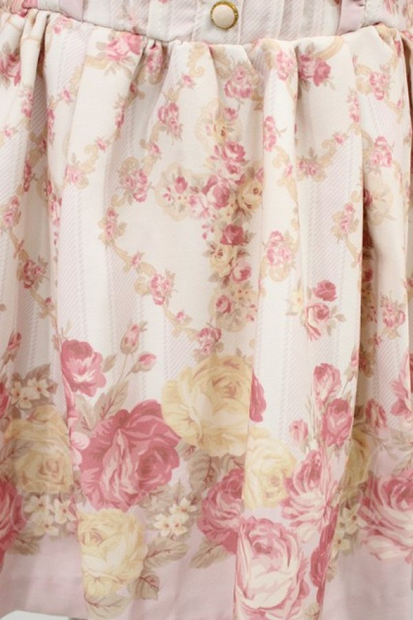 画像3: LIZ LISA / クロス花柄トップス Free ピンク H-26-03-07-1062-LO-OP-NS-ZH (3)