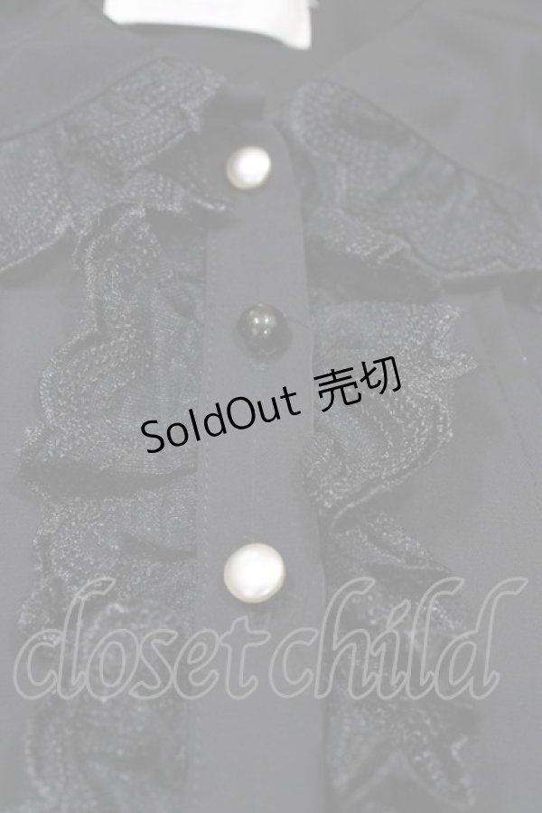 画像3: DearMyLove / 闇天使セーラーブラウス M ブラック H-26-03-07-1065-EL-BL-NS-ZH (3)