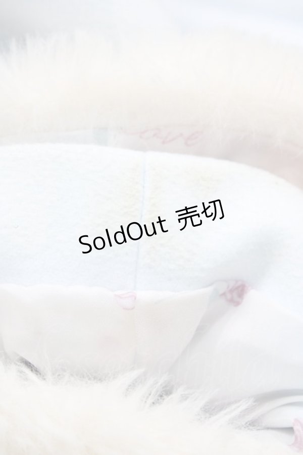 画像5: DearMyLove / お月様ブローチコート LL サックス H-26-03-07-1066-EL-CO-NS-ZH (5)