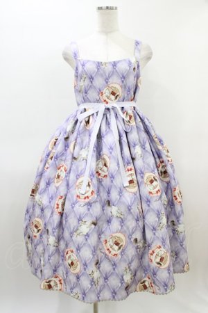 画像: Enchantlic Enchantilly / おやすみ猫ちゃんジャンパースカート+ナイトキャップ 大きいサイズ ライラック H-26-03-07-1010-LO-OP-NS-ZH