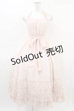 画像: Victorian maiden / エレガントレーシーホルターネックドレス Free ピンク H-26-03-07-1012-CL-OP-NS-ZH
