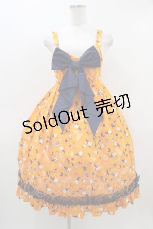 画像: metamorphose / Sweet Spooky Night ベビードールジャンパースカート サイズ1(通常サイズ) オレンジ H-26-03-07-1014-ME-OP-NS-ZH