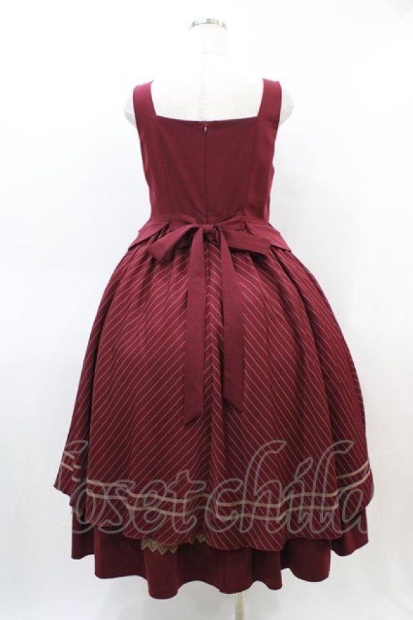 画像2: Hoshibako Works / アリシアエコル ジャンパースカート M ボルドー H-26-03-07-1015-LO-OP-NS-ZH (2)