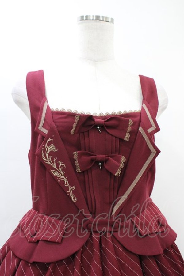 画像4: Hoshibako Works / アリシアエコル ジャンパースカート M ボルドー H-26-03-07-1015-LO-OP-NS-ZH (4)