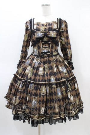 画像: metamorphose / Chess collection 〜運命に導かれた駒の物語〜クイーンワンピース Free ブラウン H-26-03-07-1016-ME-OP-NS-ZH