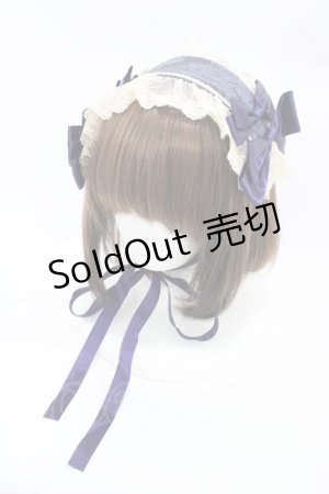 画像: BABY,THE STARS SHINE BRIGHT / Giustinaヘッドドレス  ネイビー H-26-03-07-1004-BA-AC-NS-ZH