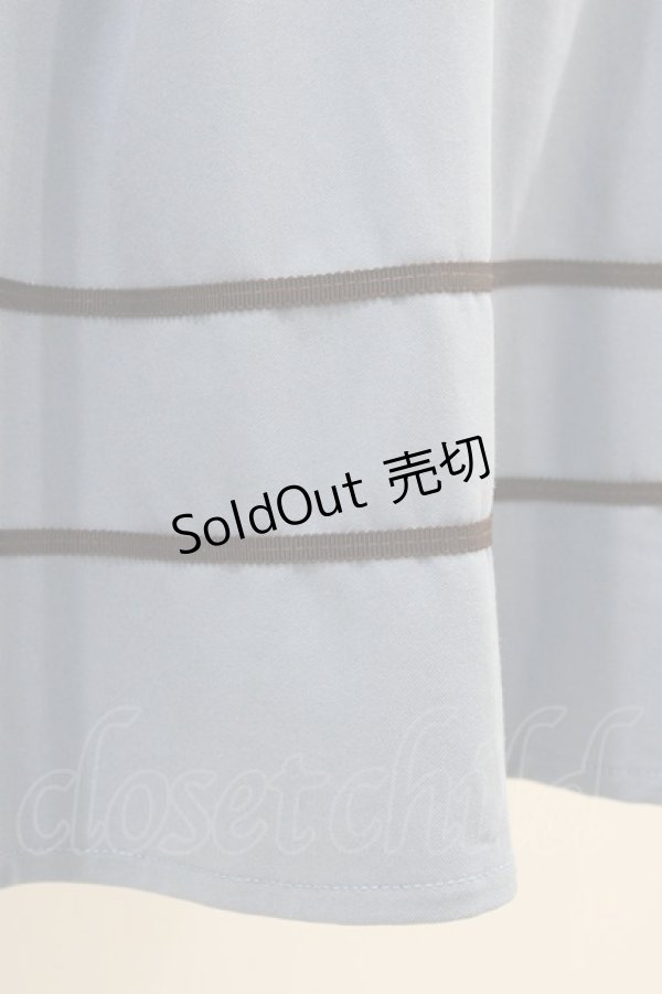 画像5: Innocent World / アビーワンピース M スモーキーブルー×ショコラ H-26-03-07-1019-IW-OP-NS-ZH (5)