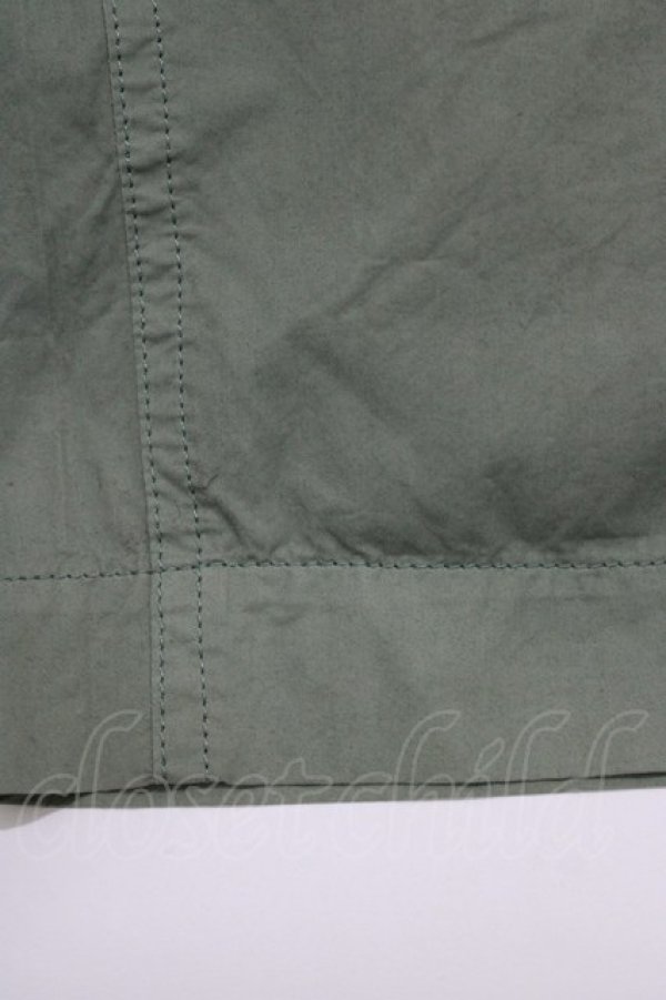 画像4: Jane Marple / ツイルタイプライターオーバーオール  ライトモスグリーン H-26-03-07-054-JM-PA-KB-ZH (4)