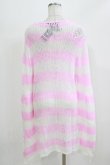 画像3: KILL STAR / Marshmallow Knit Sweater S ピンク×白 H-26-03-07-062-SL-TO-AK-ZH (3)