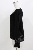 画像2: Jane Marple / Doily lace collar pullover M ブラック H-26-03-07-067-JM-TO-AK-ZH (2)