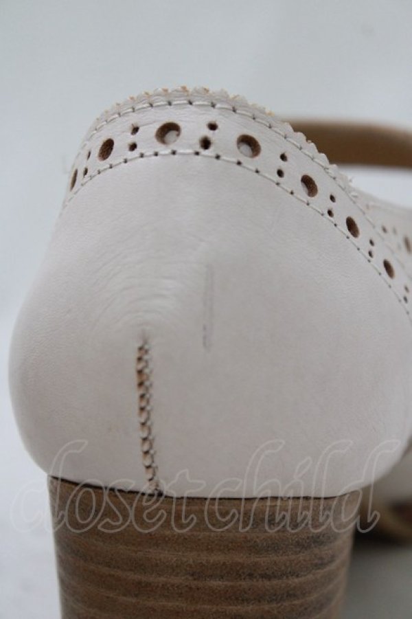 画像5: Jane Marple / トゥリボンのメリージェーンシューズ M オフホワイト H-26-03-07-079-JM-SH-KB-ZH (5)