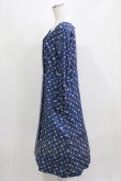 画像2: Jane Marple / Tumbling Diceのグースカラードレス  紺 H-26-03-07-008-JM-OP-KB-ZH (2)
