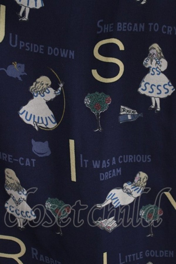 画像4: Jane Marple / The nursery Alice tunic dress  ネイビー H-26-03-07-009-JM-OP-KB-ZH (4)