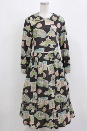 画像: Jane Marple / Puss in Boots playfulドレス  ブラック H-26-03-07-013-JM-OP-KB-ZH