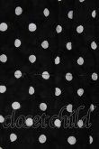 画像5: Jane Marple Dans Le Salon / Polka dots shirring dress M ブラック H-26-03-07-016-JM-OP-AK-ZH (5)