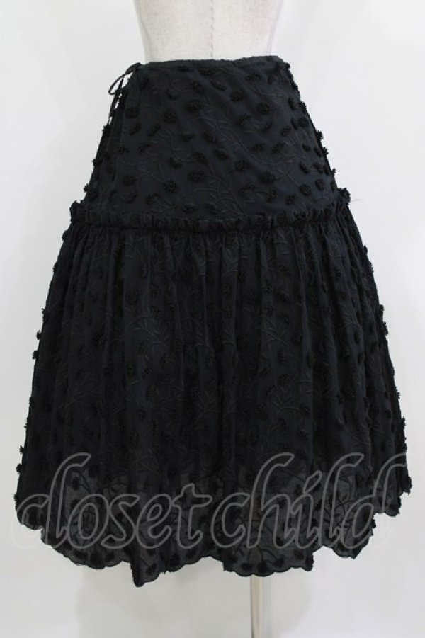 画像3: Jane Marple / Cut flower lace dress skirt  ブラック H-26-03-07-018-JM-SK-KB-ZH (3)