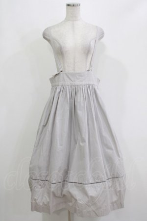 画像: Jane Marple / アジャスターストラップドミトリースカート  グレー H-26-03-07-022-JM-SK-KB-ZH