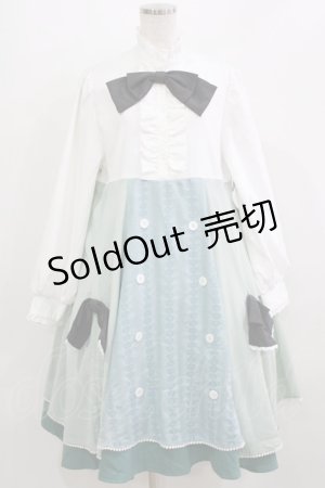 画像: Favorite / ドッキングワンピース XL オフ/ミント H-26-03-08-001-LO-OP-NS-ZH