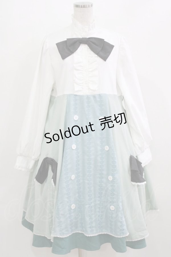 画像1: Favorite / ドッキングワンピース XL オフ/ミント H-26-03-08-001-LO-OP-NS-ZH (1)