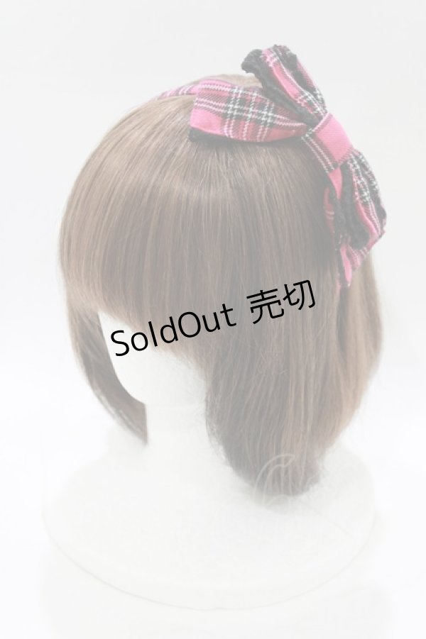 画像6: BABY,THE STARS SHINE BRIGHT / タータンチェックミニ袖ジャンパースカート Free ピンク H-26-03-08-024-BA-OP-NS-ZH (6)