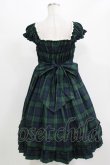 画像3: BABY,THE STARS SHINE BRIGHT / タータンチェックミニ袖ジャンパースカート&カチューシャセット Free ネイビー H-26-03-08-027-BA-OP-NS-ZH (3)