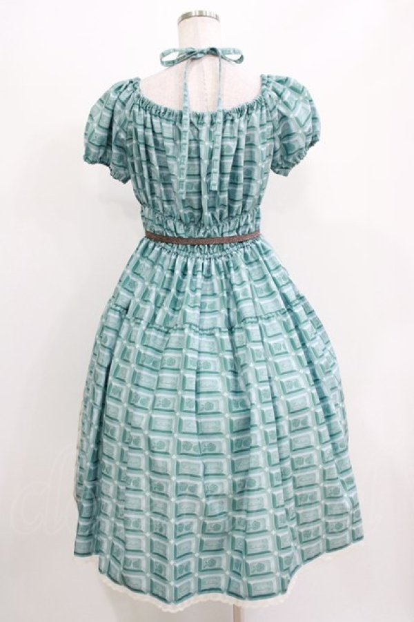 画像3: Enchantlic Enchantilly / アンシャンテリーチョコレートワンピース XL アリスブルーチョコレート H-26-03-08-032-LO-OP-NS-ZH (3)