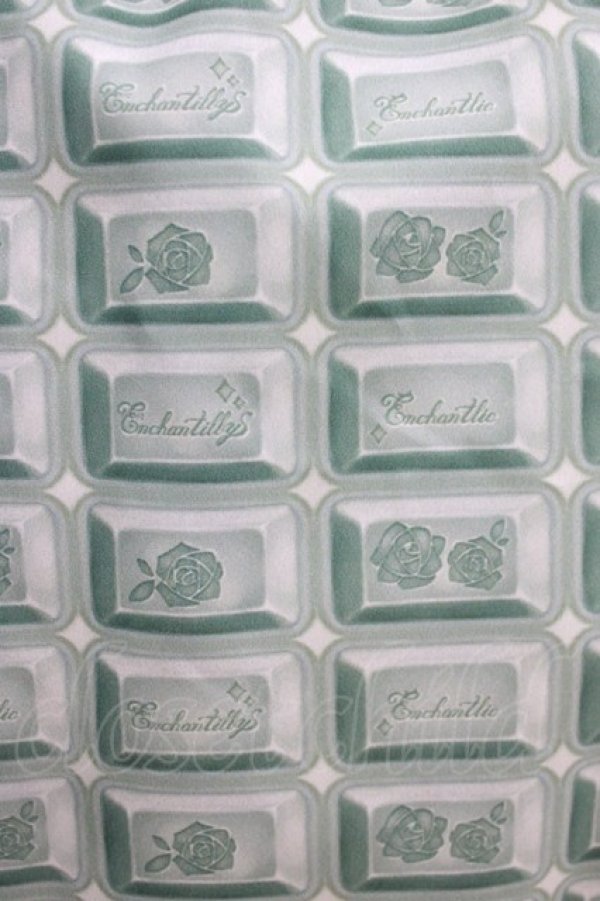 画像4: Enchantlic Enchantilly / アンシャンテリーチョコレートワンピース XL アリスブルーチョコレート H-26-03-08-032-LO-OP-NS-ZH (4)