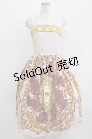 画像: Innocent World / 星の回転木馬ジャンパースカート M ピンク H-26-03-08-033-IW-OP-NS-ZH