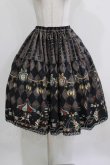 画像1: Enchantlic Enchantilly / 真夜中のパルコフェリーチェティアードスカート M ブラック H-26-03-08-034-LO-SK-NS-ZH (1)