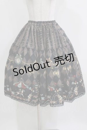 画像: Enchantlic Enchantilly / 真夜中のパルコフェリーチェティアードスカート M ブラック H-26-03-08-034-LO-SK-NS-ZH