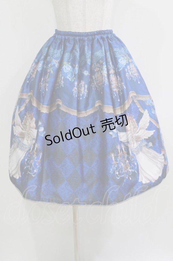 画像1: Enchantlic Enchantilly / 天使の聖歌隊スカート Free ブルー H-26-03-08-035-LO-SK-NS-ZH (1)