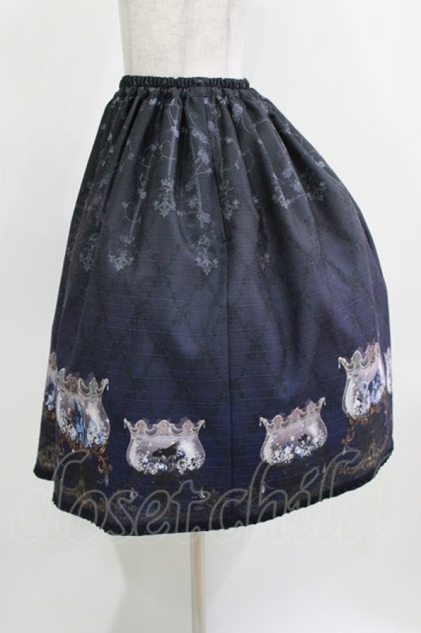 画像2: Enchantlic Enchantilly / 金魚の宝石箱のスカート Free ブラック H-26-03-08-036-LO-SK-NS-ZH (2)